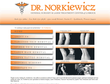 Tablet Screenshot of drnork.com